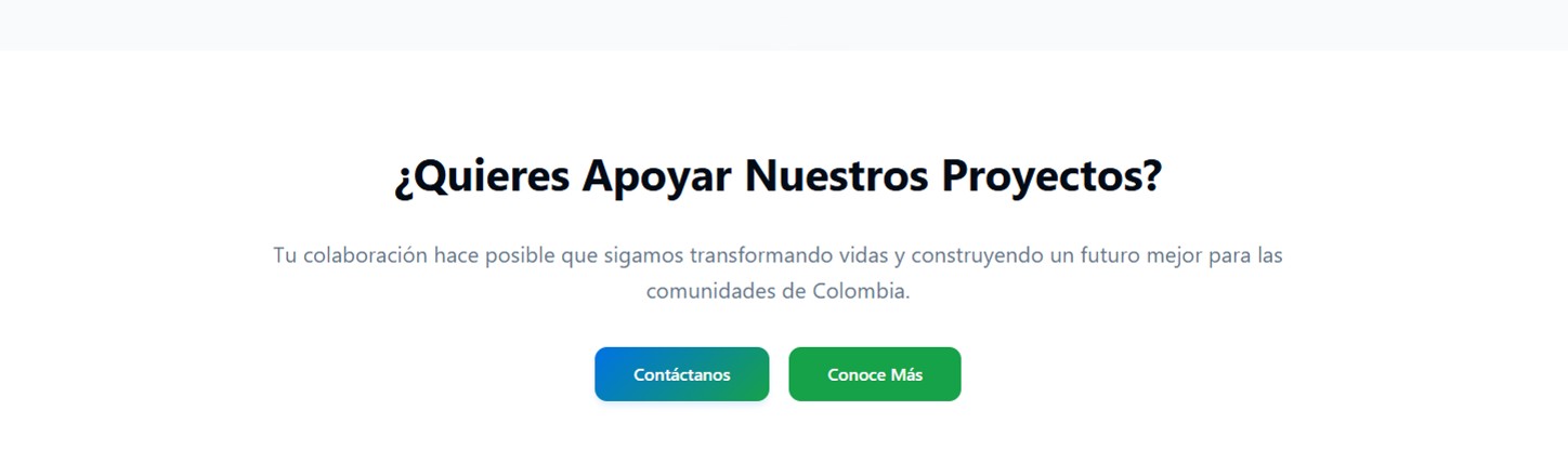 Quieres apoyar nuestros proyectos